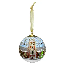 2024 Hubbard Hall Cloissoné Ornament from Kitty Keller