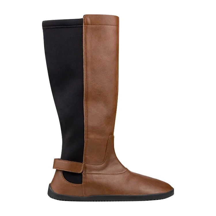 Ahinsa Barefoot Tall Boot Brown