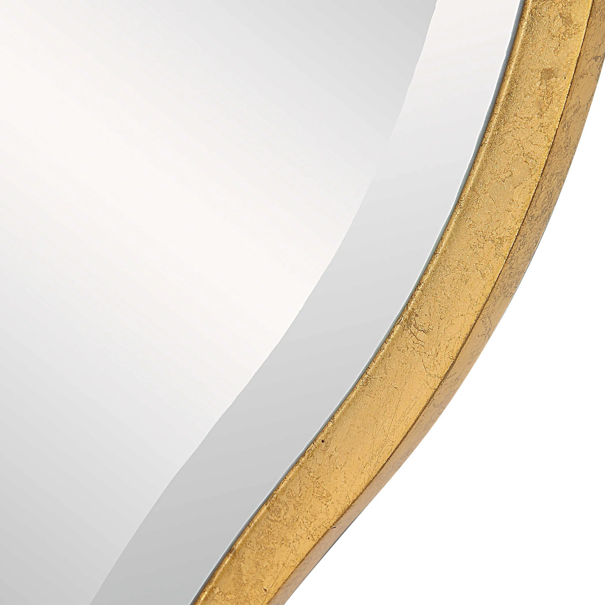 Anita Gold Large Round Mirror