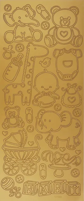 Arbee Foil Stickers Animals