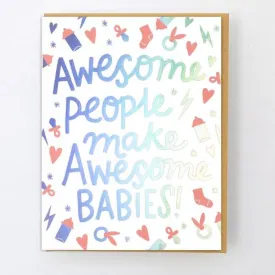 Awesome Babies Card