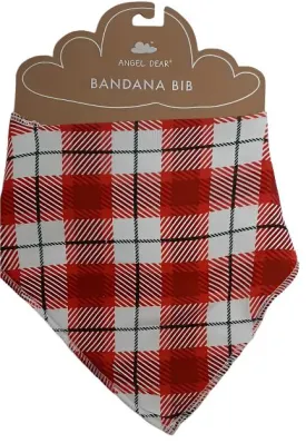 Baby Bandana Bib - Christmas -Red,White, Green