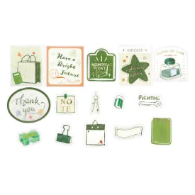 BGM Tracing Paper Seal: Holiday Shopping - Stationery