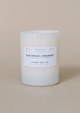 Blue Spruce   Spearmint Soy Candle