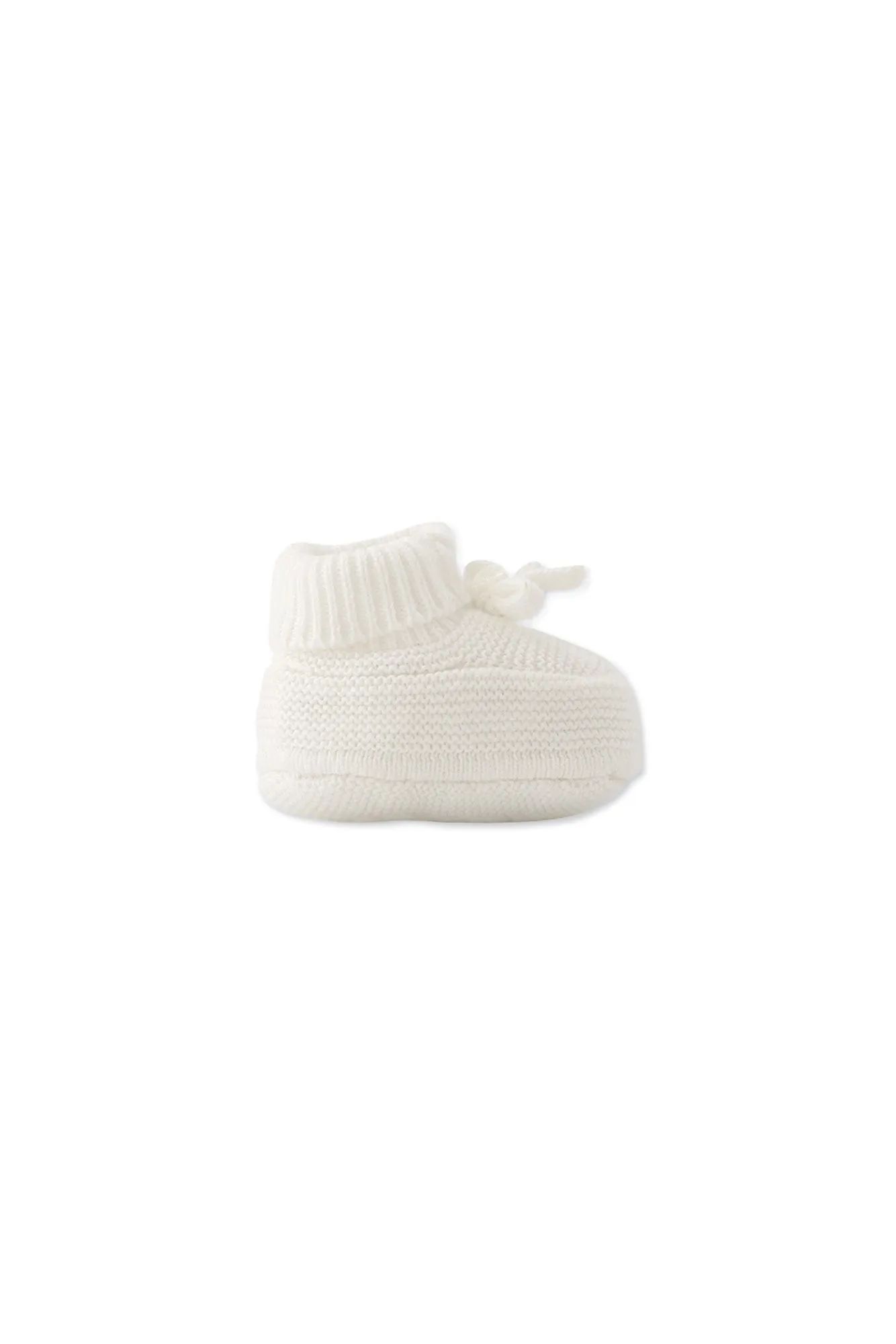 Booties - Ecru Knit