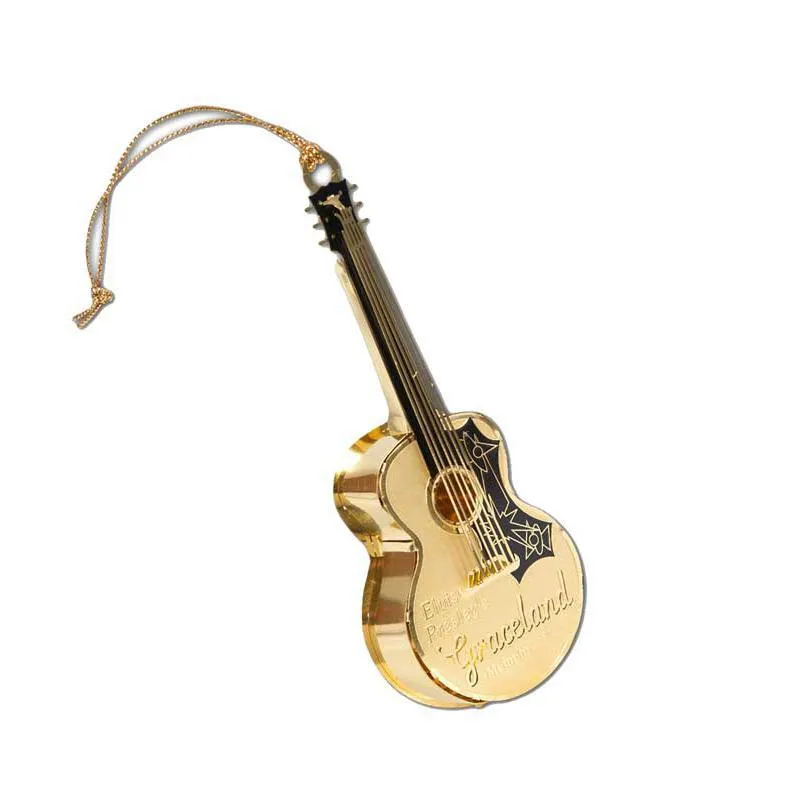 Direct From Graceland Elvis Presley 3D Guitar Ornament