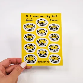 EGG TART - Vinyl Sticker Sheet