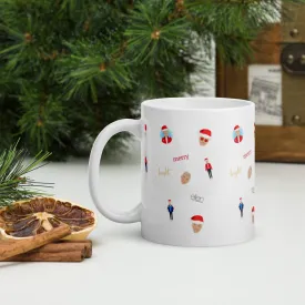 Ellen's Emoji Holiday Mug