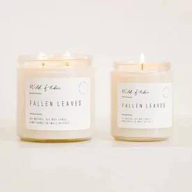 Fallen Leaves Double Wick Candle