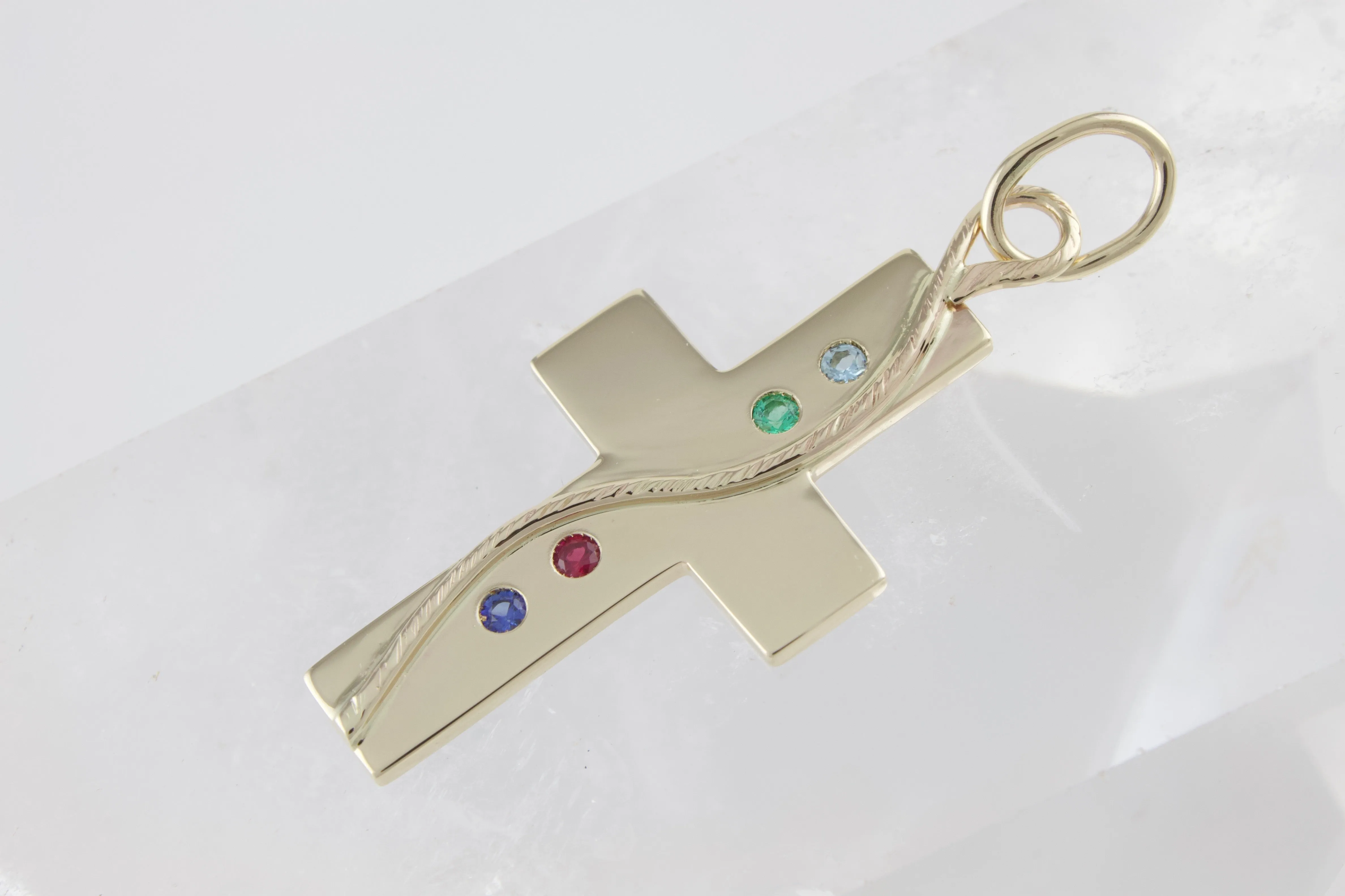 Family Cross Pendant