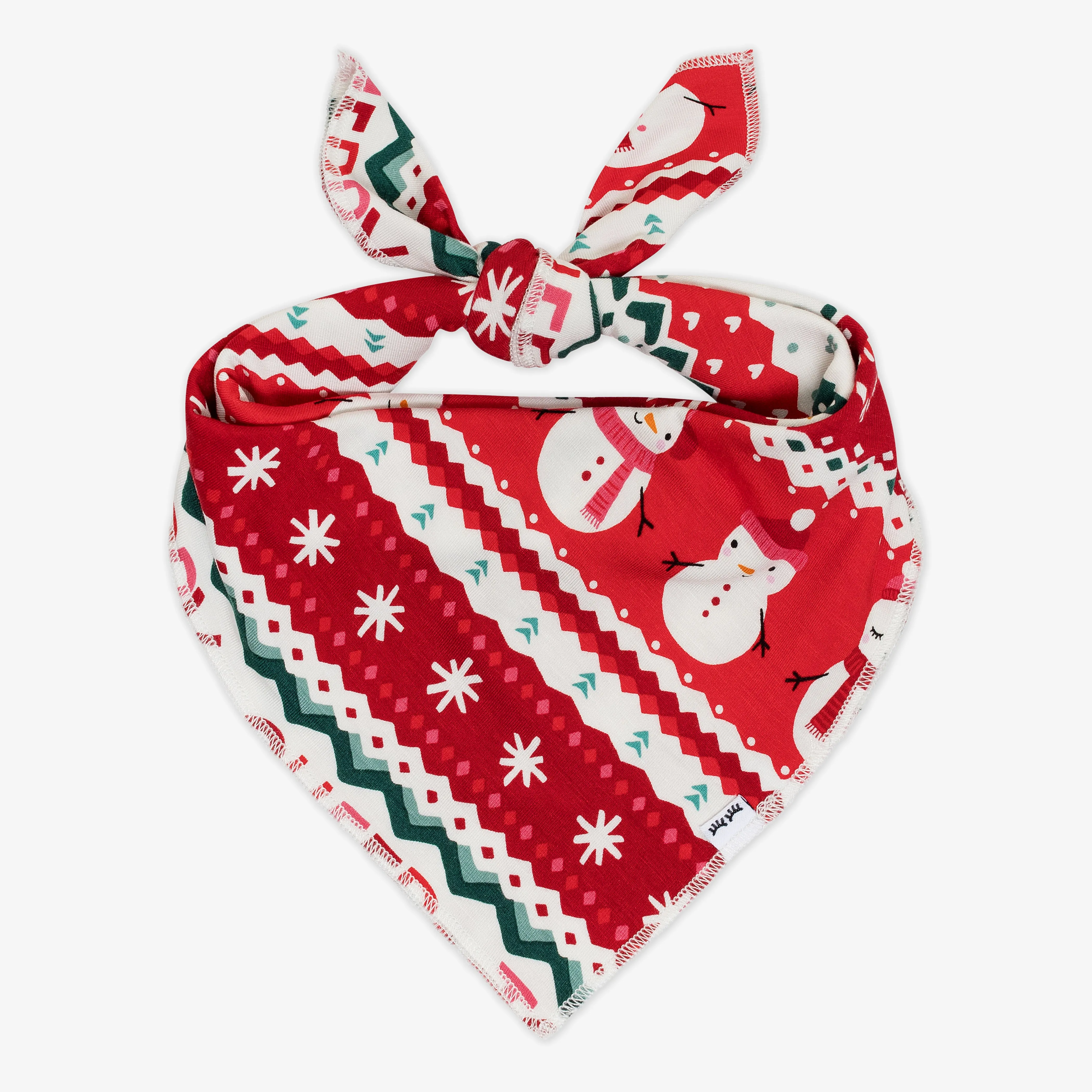 Festive Fair Isle Pet Bandana