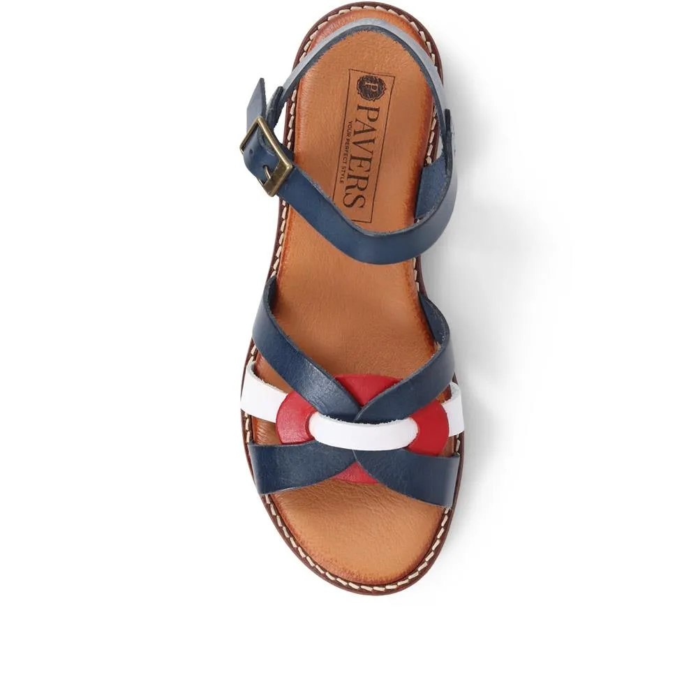 Flat Leather Sandals  - TUYUR39003 / 325 293