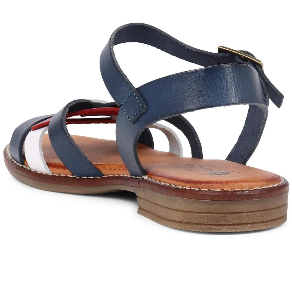 Flat Leather Sandals  - TUYUR39003 / 325 293