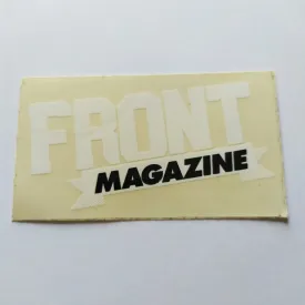 Front Magazine Sticker