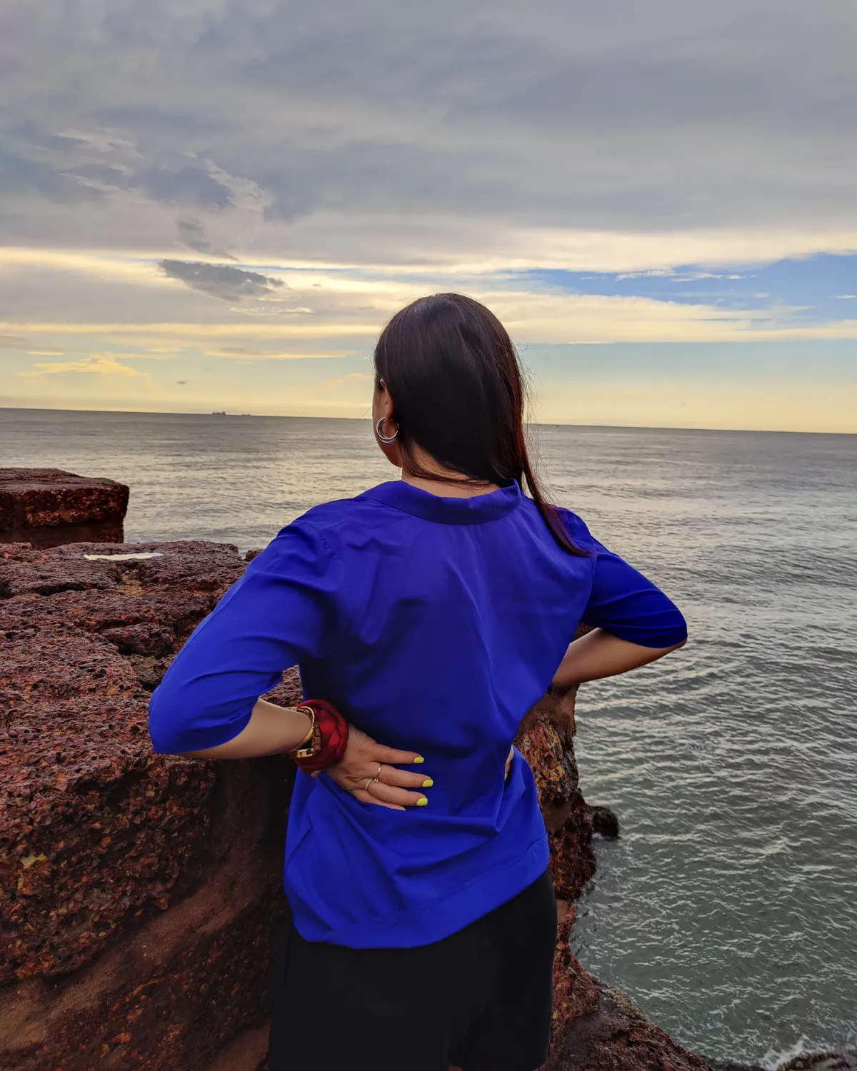 Hawaiin Blue Holiday Shirt