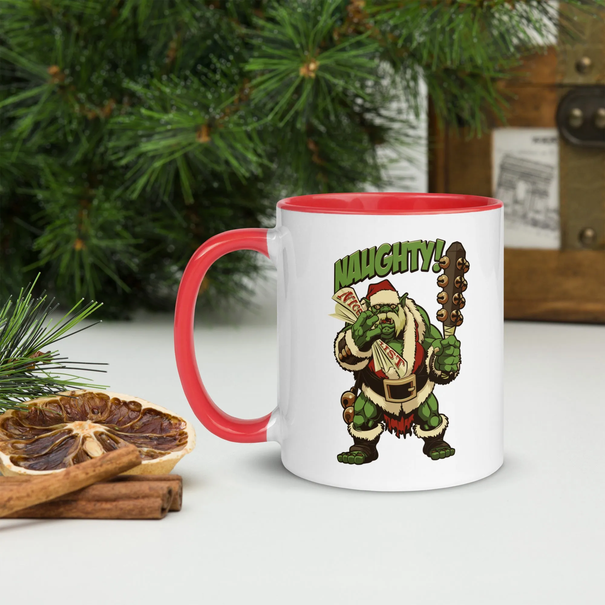 Holiday Naughty Ogre Mug