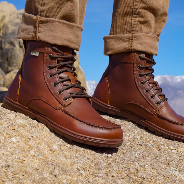 Lems Boulder Boot Leather Russet