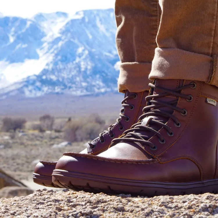 Lems Boulder Boot Leather Russet