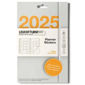 Leuchtturm1917 Planner Stickers 12m Yearly - 2025