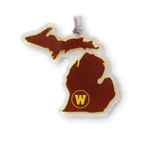 Michigan W Holiday Ornament