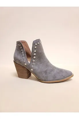 MISTY-106-STUD ANKLE BOOTIES