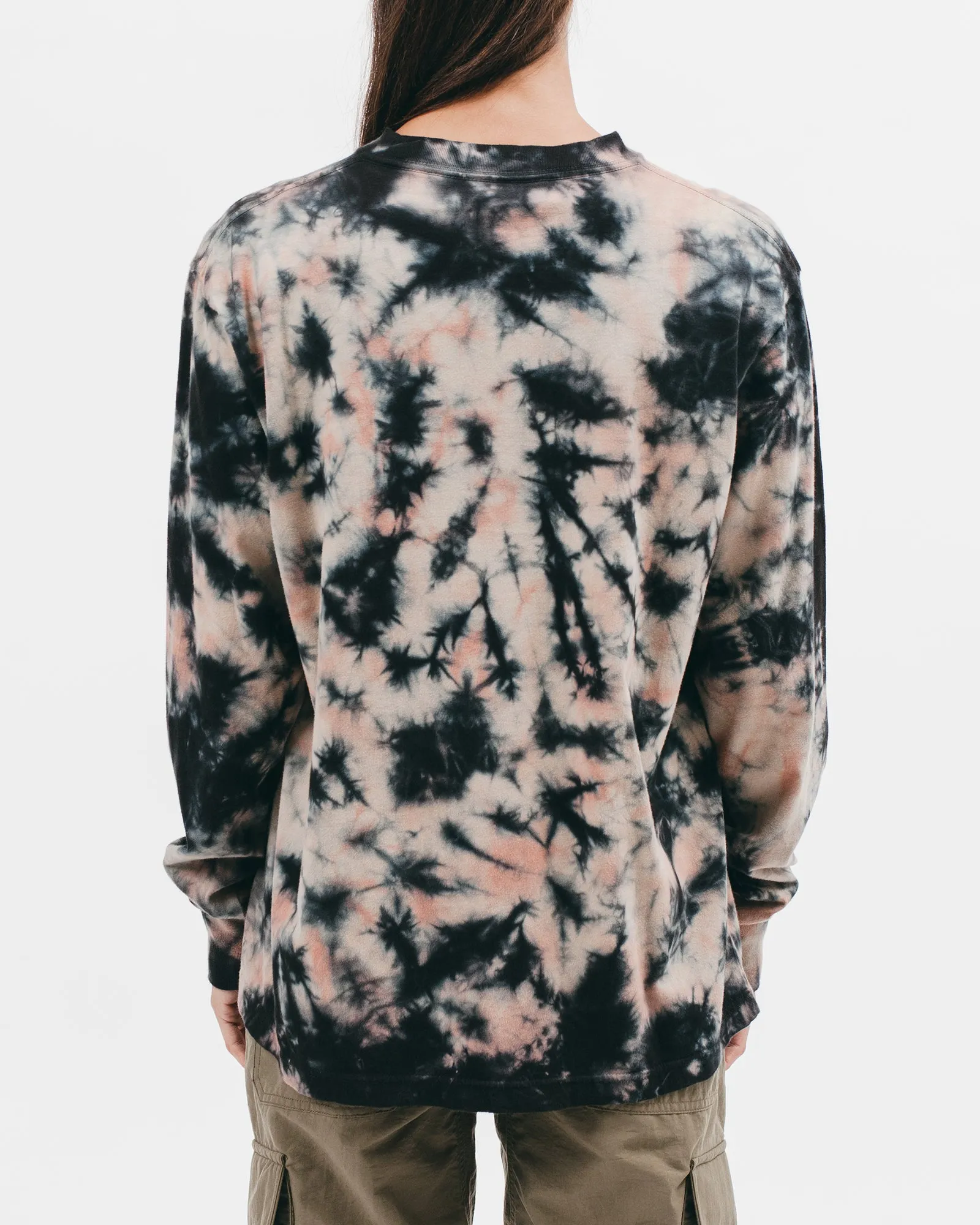 Natural Dyed Block L/S Jersey - Clay Dye