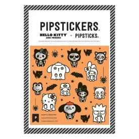 Pipsticks   Hello Kitty Ghosts & Skeletons Halloween Stickers