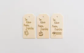 Reusable Holiday Gift Tags