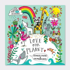 Sticker Scene Books - Love Our Planet