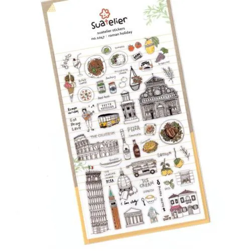 Suatelier Sticker: Roman Holiday