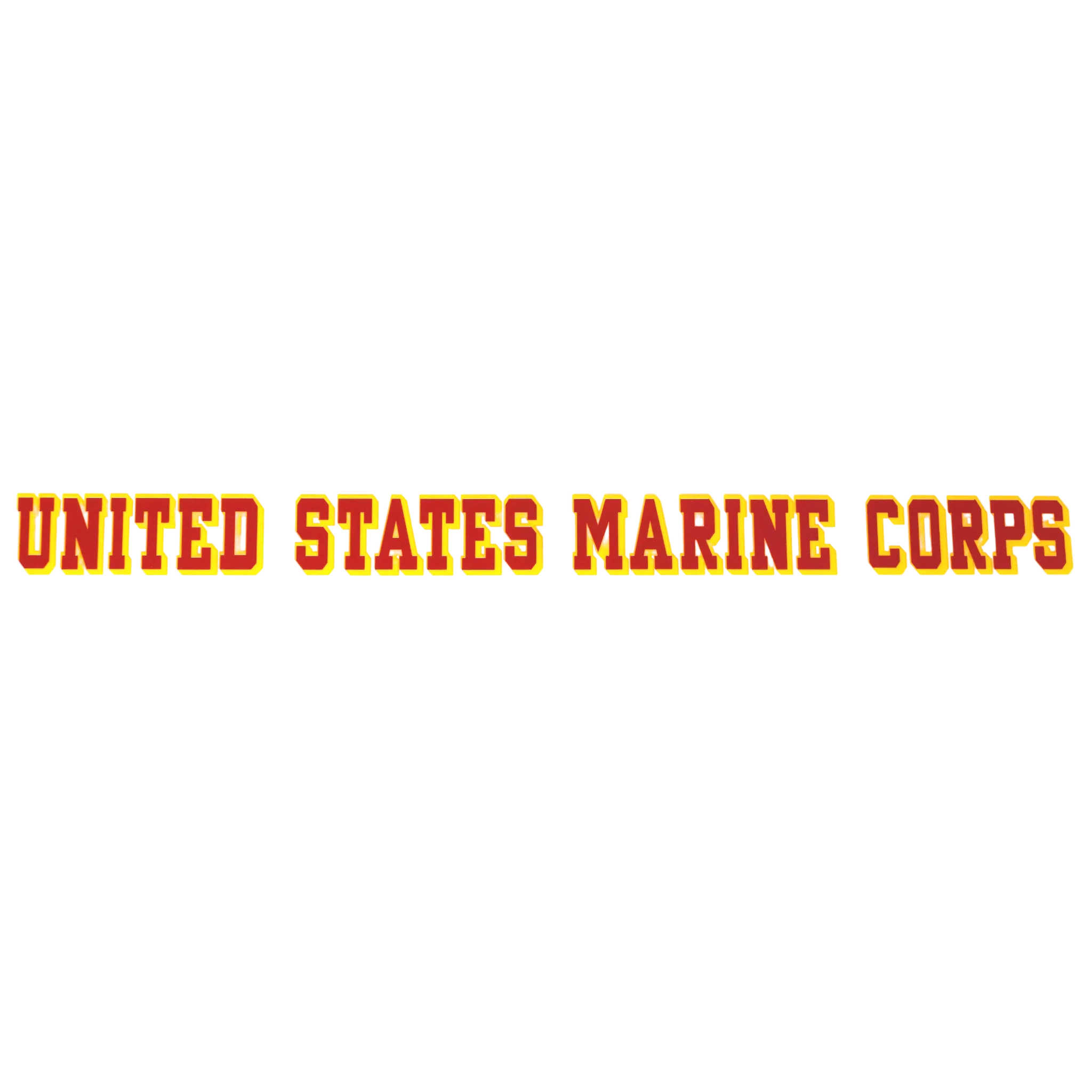 United States Marine Corps Window Strip Decal