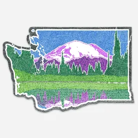 Vinyl Sticker - Washington Reflections