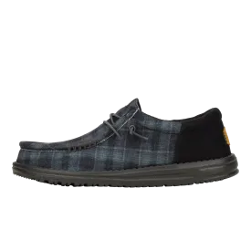 Wally Funk Waffle - Black Plaid